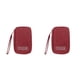 thumbnail image 2 of Kearding Bolsa de almacenamiento ecológica Reduce los residuos y mantente organizado Estuche organizador de tela apto para viajes rojo vino vino rojo 2Conjunto, 2 of 6
