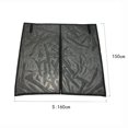 thumbnail image 1 of Magnetic Screen Door,Screen Door Mesh,Wing Door Boot Cover Sun Protection Size Sun Protection Curtains Magnetic Fly Screen Mesh Mosquito Net for Roof Motorhome Caravan Camping,Screen Door Mesh, 1 of 2