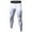 White, variant on Aayomet Mens Tight Fitness Running Stretch Basketball Base Training Compression Pants Fitness Pants (L,Grey)