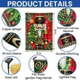 thumbnail image 5 of FLAGWIX Christmas Soldier Nutcracker Christmas Solar LED Garden Flag (11.5" x 17.5") VTM657SF - USA Flags Decor Indoor Outdoor, 5 of 5