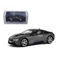thumbnail image 1 of BMW i8 gris con azul 1/43 modelo de coche a presión de Paragon Paragon 91051gry, 1 of 1