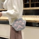 thumbnail image 5 of Bolso De Hombro De Felpa Con Pata De Gato Para Mujer, Minibolso Cruzado Con Cadena Para Chicas Adolescentes Minnieouse AP006852-02, 5 of 6