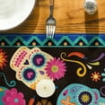 thumbnail image 7 of Smile Sugar Day of the Dead Table Runner 13 x 72 Inch, 7 of 7