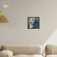 thumbnail image 3 of Scattered Pastel Color Abstract Canvas Wall Art by Art Remedy, Black Floater Frame, 12"x12", 3 of 7