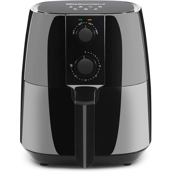 Elite Gourmet 4 Qt. Air Fryer Black