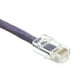 CableWholesale 10X6-14125 Cat5e Violet Ethernet Patch Câble Bootless 25 Pieds – image 2 sur 3