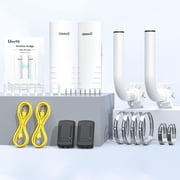3KM 5.8G 100Mbps WIFI Bridge Wireless Access Point , Outdoor CPE WIFI Extender,Extend Network to Shop Barn Garage