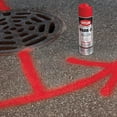 thumbnail image 2 of Krylon Mark-It 732408 Industrial WB Fluorescent Red Inverted Marking Paint, 2 of 5