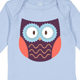 thumbnail image 4 of Inktastic Owl Boys or Girls Long Sleeve Baby Bodysuit, 4 of 5