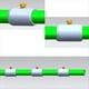 thumbnail image 2 of Conector de Boquilla de Pulverización de PVC de 15 Piezas de 1/2 Pulgada con Boquilla de Nebulización de Latón para de Refrigeración Exterior, 2 of 5