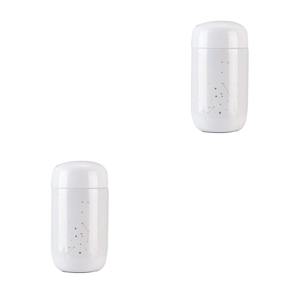 Taza de café aislada Toystoory 200 ml Blanco 2Conjunto