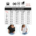 thumbnail image 3 of SAYFUT Womens Tops V Neck T Shirt Rolled Sleeve Side Split Tunic Tops Summer Ladies Fitness Casual T-Shirt,Black Plus Size S-3XL, 3 of 7
