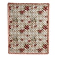 thumbnail image 2 of Benjara Lire 50 x 60" Quilted Throw Blanket with Fill- Windflower Print- Red, 2 of 11