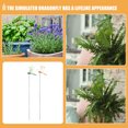 thumbnail image 3 of OUNONA 24 Pcs Statues de Jardin Piquets de Libellule Apparence Réaliste Arrangement Floral Décor, 3 of 7
