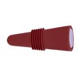 thumbnail image 4 of Tapón de botella de vino Silicona de grado alimenticio Acero inoxidable 6,1x2,35 cm Corchos de vino reutilizables prácticos decorativos para decoración Marrón, 4 of 12