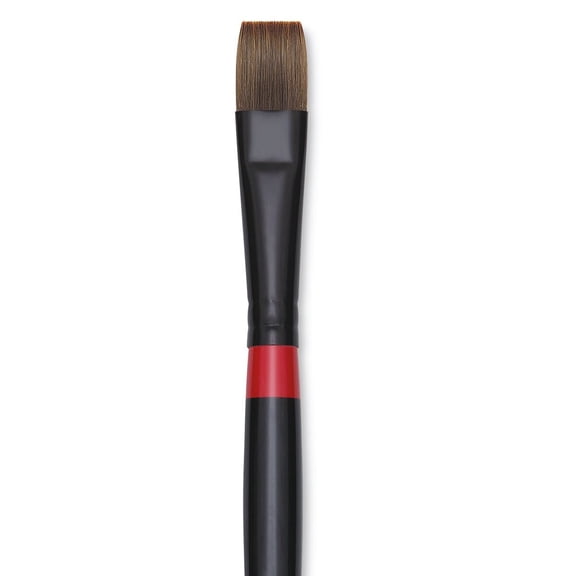 Utrecht Manglon Synthetic Brush - Bright, Size 16, Long Handle