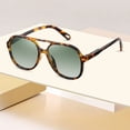 thumbnail image 2 of TAROFIIH Unisex Retro Polarized Pilot Sunglasses â Classic Vintage Style Square Pilot Sunglasses for Men Women, UV400 Protection Frame Sun Glasses, Trendy Driving Shades for Daily Wear, 2 of 4