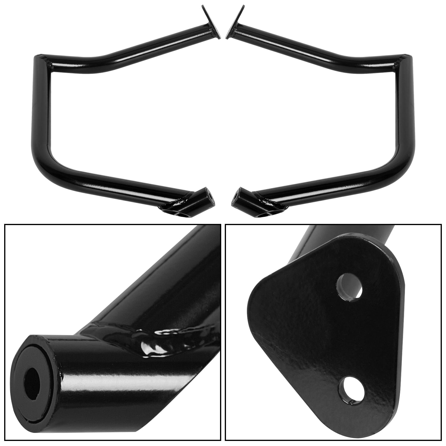 ECOTRIC Highway Engine Guard Crash Bars Steel Compatible with 2010-2017 Victory Cross Country Roads Magnum