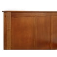 thumbnail image 4 of Pemberly Row Shaker Style Solid Wood Queen Panel Platform Bed in Cherry, 4 of 5