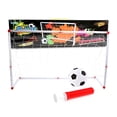 thumbnail image 2 of NIBOLOG 1 Set Mini Football Toy Portable Folding Soccer Goal Training 56/86/106/120cm Children Soccer Goal Net Ball Pump Post Outdoor Games, 2 of 8