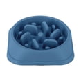 thumbnail image 1 of P.U.P. SUPPLY | Plato para Alimentación Lenta - Plato para Perro y Mascotas | Ideal para Todas Las Razas - Platos para Perro | Azul Oscuro, 1 of 6