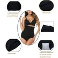 thumbnail image 3 of Women's Seamless Shapewear Hi-Waist Briefs Firm Tummy Control Butt Lifter Body Shaper Panty, 3 of 6