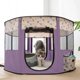 thumbnail image 2 of Large Dogs Houses Beds Dog House  Foldable Pet Bed Tent Cats Cama Sweet Cat Bed Basket Cozy Kitten for Delivery Room ShopWise Round, 2 of 11