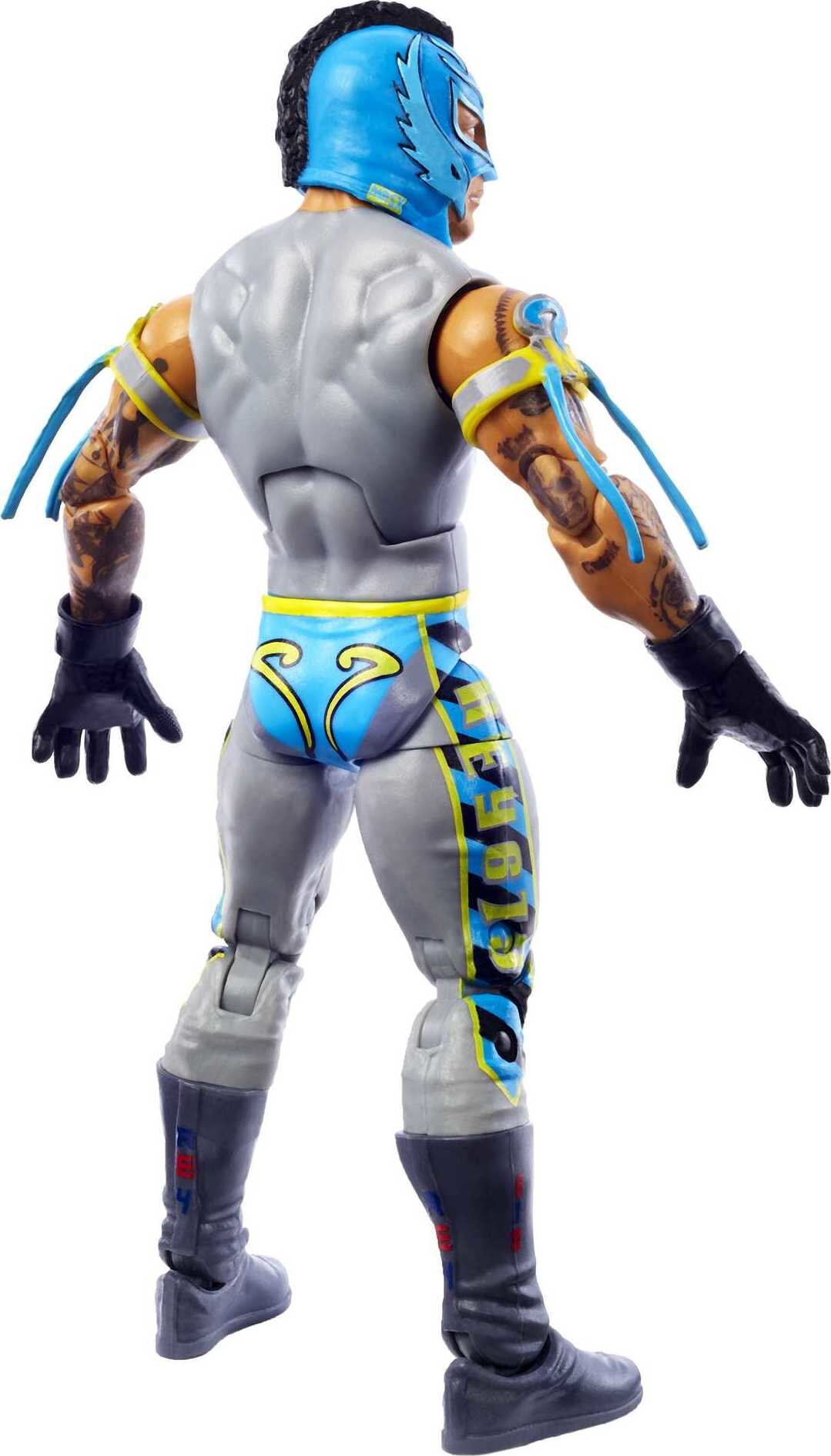 WWE Top Picks Elite Collection Rey Mysterio Action Figure & Accessories, Posable Collectible (6-in)