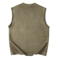 thumbnail image 3 of Cathalem Sleeveless Shirts for Men Gym Tank Top - Beach Tank Tops for Men - Sleeveless Summer Tops - Mens Beach Wear(Green,XXL), 3 of 3