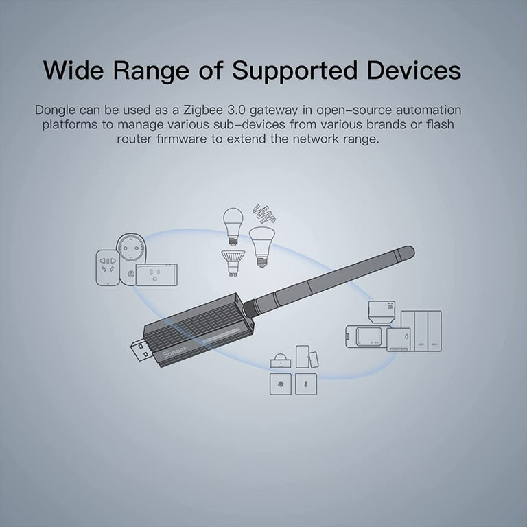 SONOFF Zigbee 3.0 USB Dongle Plus Universal Zigbee Gateway Smart