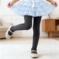 thumbnail image 2 of Ticikt Kids Rhinestone Stockings Glitter Tights girls Dance Tights,Color:Grey, 2 of 5