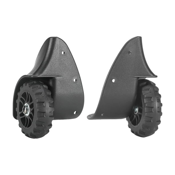 Ruedas direccionales Sunnimix para maleta de viaje 9,5 cm PP PVC
