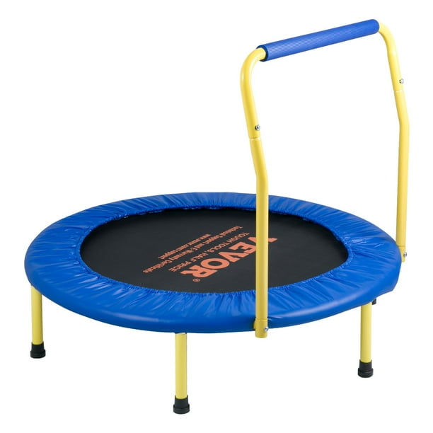 Trampolín VEVOR de 3 pies y 36 cm para interiores y exteriores para niños pequeños con Han