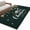 DarkGreen, variant on Navy Blue Christmas 2'x6' Runner Rugs for Hallway Kitchen Bedside Non Slip Washable, Xmas Botanical Ball Bell Entryway Rug Runners with Rubber Backing, Long Carpet Runner for Laundry Room