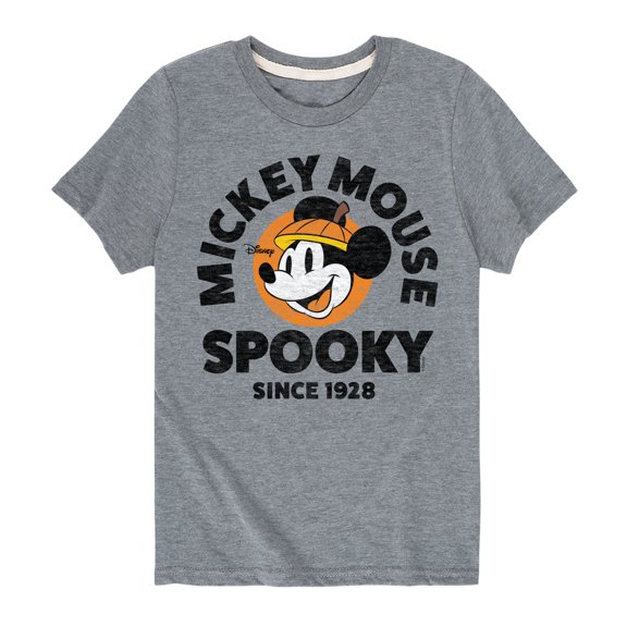 Mickey & Friends - Spooky Since 1928 - Toddler And Youth Short Sleeve Graphic T-Shirt