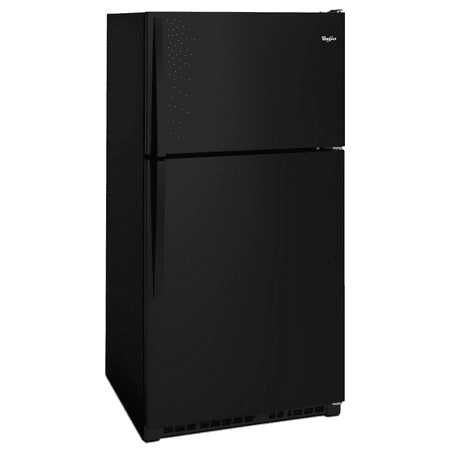 Whirlpool - 20.5 Cu. Ft. Top-Freezer Refrigerator - Black