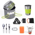 thumbnail image 2 of Ensemble de Casseroles et Casseroles Portable pour Camping Pique-Nique de Randonnée, 2 of 6