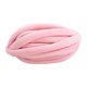 thumbnail image 2 of Hilo grueso y grueso para tejer a mano, suave, para crochet, hilo voluminoso, hilo tubular jumbo rosa, 2 of 9