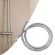 thumbnail image 5 of Manguera de ducha de baño galvanizada Flexible de acero inoxidable G1/2 "1,5 m para uso doméstico en el baño, 5 of 8