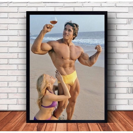 Poster Arnold Schwarzenegger Bodybuilding Poster Wall Art Family Decor, Home Decor-UNFRAMED