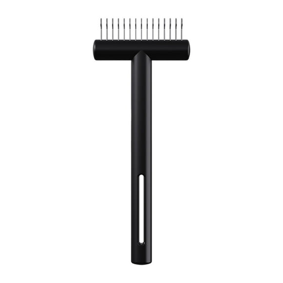Dog Shedding Brush Pet Grooming Undercoat Brush for Dogs Pet Hair Detangling Dematting Rakes for Massaging Home Care Shower Bathing Styling Plastic