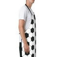thumbnail image 3 of Naloa Soccer Ball Apron Kitchen Aprons with Pockets for Women Men Chef, 3 of 8