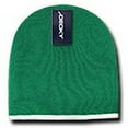 thumbnail image 2 of Decky 8007 Single Striped Beanies, Kelly/White, 2 of 2