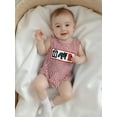 thumbnail image 5 of BemeyourBBs Baby Boy Plaid Romper Summer Round Neck Sleeveless Jumpsuits, 5 of 9