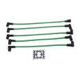thumbnail image 3 of Cable De Encendido De Coche De Silicona De Alto Rendimiento Y Durabilidad, Color Verde, 3 of 9