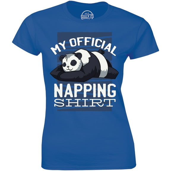 My Official Napping - Funny Lazy Sleeping Panda Women's Gift T-Shirt