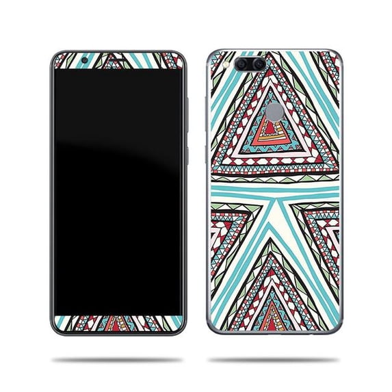 MightySkins HUMATESE-Aztec Pyramids Skin Decal Wrap for Huawei Mate SE 9 Sticker - Aztec Pyramids
