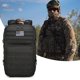 thumbnail image 5 of Mochila Al Aire Libre Molle Bag Con 10 Mosquetones 1 Pegatina De Tela Para Escalar Senderismo Ciclismo Noticed AP007923-02, 5 of 6