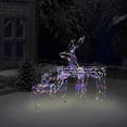 thumbnail image 2 of Display de luces navideñas VidaXL, juego de 3 piezas con diseño de renos LED, 2 of 8