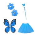 thumbnail image 2 of AuroraX Spring Porch Goose Outfits 23" Butterfly Porch Goose Clothes Set for 19" 20 in,Wedding Seasonal Holiday Outdoor Summer Decorations for Backyard Party Garden, 2 of 9